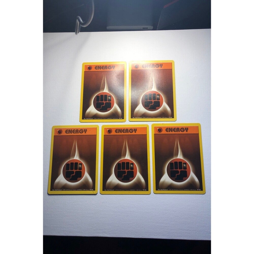 Pokemon Fighting Energy Card lot 97/102